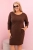 pol_pm_Sukienka-damska-Plus-Size-z-bawelna-o-prostym-kroju-i-rekawem-3-4-brazowa-34163_3.webp